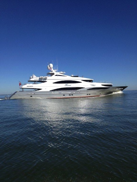 Image for article Trinity delivers 50m superyacht 'Tsumat' to owner